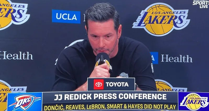 开云-雷迪克赛后杀疯了！不满范德彪、艾顿与八村垒表现，季后赛咋办？|贾里德·范德比尔特|俄克拉荷马雷霆队|JJ-雷迪克|洛杉矶湖人队|八村塁_新浪体育_新浪新闻